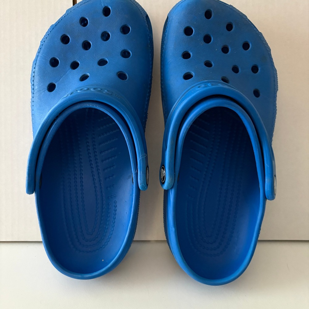 Blue Classic Crocs